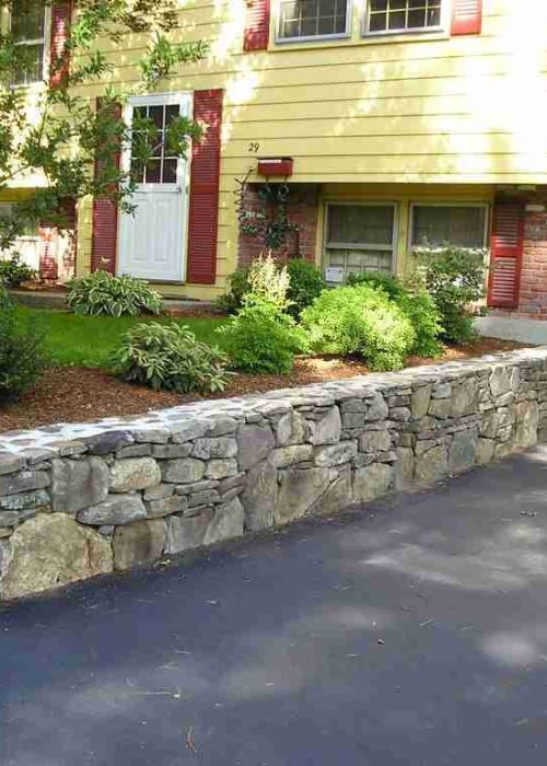 Driveway, Walkway, and Raised Wall